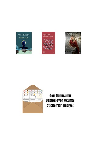Yarın Yok + Everest Açıkhava 19 - Doğdum. Kızdım + Hayal + Okuma Sticker'ları