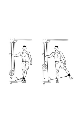 Spor Byfit Ayak Bilek Kayışı D-ring Ağırlık Çekiş Aparatı Kırmızı - Siyah