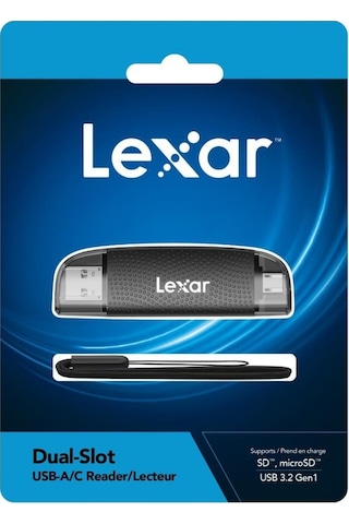 Lexar RW310 SD Micro SD USB Type-C 3.2 Gen1 Kart Okuyucu