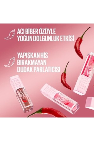 001 Blush Renkli Dudak Parlatıcısı, Parlak Etki