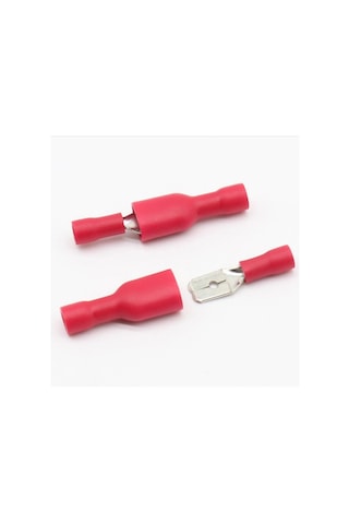 200 Adet Maasco Tam Izoleli Dışı Faston + Erkek 0.5-1.5 Mm2