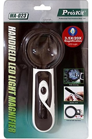 Proskit Ma-023 El Tipi Led Lambalı Büyüteç