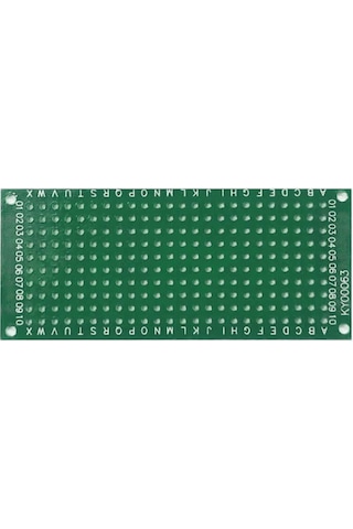 Koodmax 10 Adet 3x7cm Proto Pcb Delikli Pertenaks Prototip Deney Kartı Delikli Plaket Pertinaks