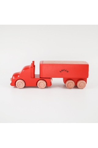 Ahşap Tır Kırmızı