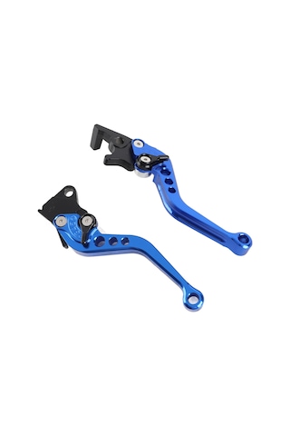 Yaozixa Motosiklet Cnc Alüminyum Fren Kolu Mavi - Dayanıklı, Güvenli Sürüş, Suzuki Ve Çoğu Model Uyumlu 1 Çift