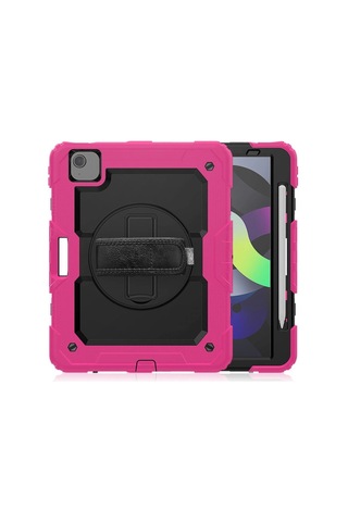 iPad Uyumlu Pro 11 2020 Kılıf Pars Tablet Kapak - Pembe - Yluh-855011