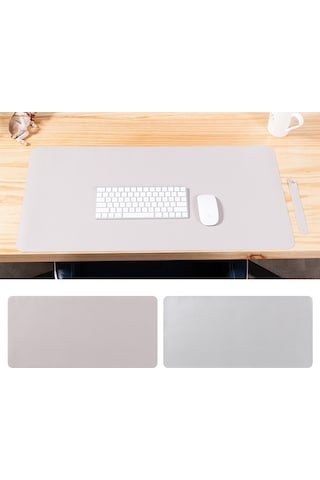 Mouse Pad 90x45cm Pu Deri Masa Altlığı - Ofis Ve Ev İçin Mükemmel, Masayı Korur Ve Rahat Kullanım Sağlar