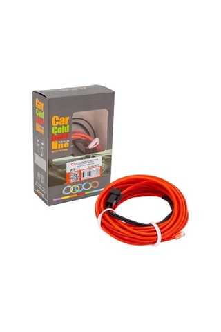Sh Powermaster Pm-6076 5 Metre 5 Volt Usb Adaptörlü Neon Kırmızı İp Aydınlatma Najmaddin