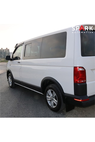 Volkswagen Transporter T6 2015-2020 Yıl Aralığı Uyumlu Kısa Şase Çift Sürgü Dodik Seti 11 Parça Siyah
