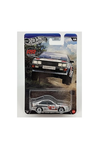 Silver Series Rally Racers 87 Audi Quattro Diecast Model Araba Çok Renkli
