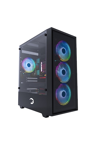Gamepower Manta 4 x 120mm A-Rgb Fan 500W 80+ Bronz Matx Gaming Kasa