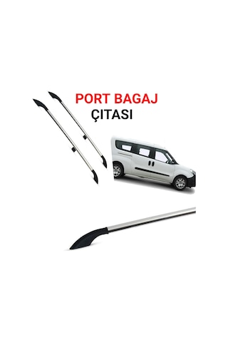 Doblo Uzun Şasi Maxi Portbagaj Tavan Çitası Gri 2013 2014 2015