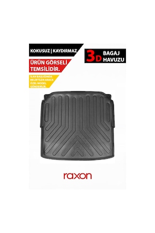 Raxon 2018+ Audi Q8 Benzınlı 3d Bagaj Havuzu