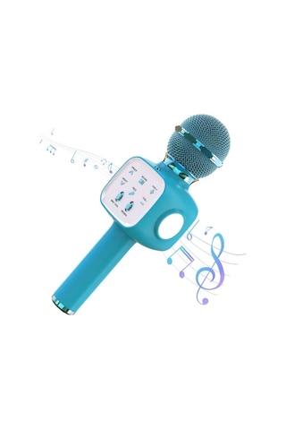Eğlenceli Karaoke Mikrofonu - Çocuklar İçin