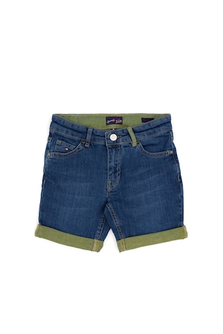 U.s. Polo Assn. Erkek Çocuk Mavi Şort Jean 50285413-dn0022 Mavi