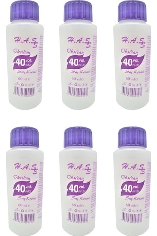 H.A.S Oksidan Peroksit 40 Volüm %12 60 Ml X 6 (476726959)