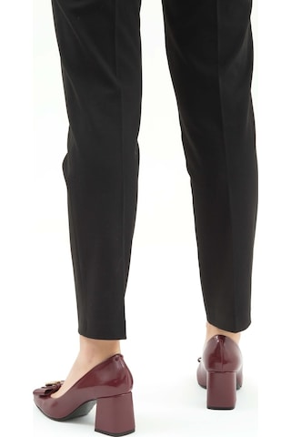 Tamer Tanca Kadın Vegan Bordo Abiye Ayakkabı 886 619 Bn Ayk Sk22/23 Bordo Czg Rgn Bordo