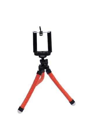 Kingma Esnek Ahtapod Tripod Telefon Tutucu Siyah