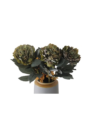 T.concept Dekoratif Yapay Şakayık Çiçek Koyu Yeşil