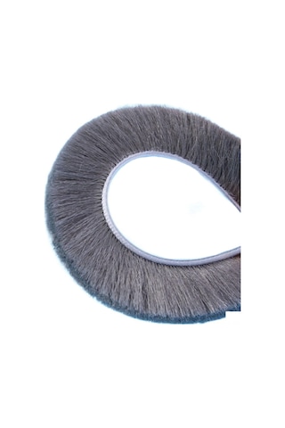 Geekyou Pencere Ve Kapı Isı Yalıtımı Fırça Teli, 9mm X 23mm Otomatik Yapışkan, Soğuk Ve Toz Engeli, 5-10 Metre Gri