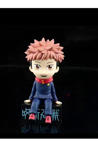 Jujutsu Kaisen Gojo Satoru Ve Yuji Itadori İkili Set Anime Koleksiyon Figürü 8-10 Cm