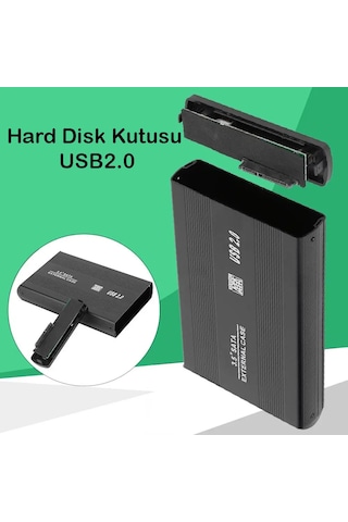Techtic 3.5 Inç Usb 2.0 Harddisk Hdd Kutusu Alüminyum Ssd Sata