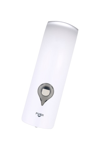 Kangvka Duş Ve Banyo İçin Duvar Tipi 300ml Manuel Sabun Depolayıcı - Basma Şeklinde Sabun/şampuan Dağıtıcı Delme Gerekiyor Beyaz Cd-1049a Beyaz