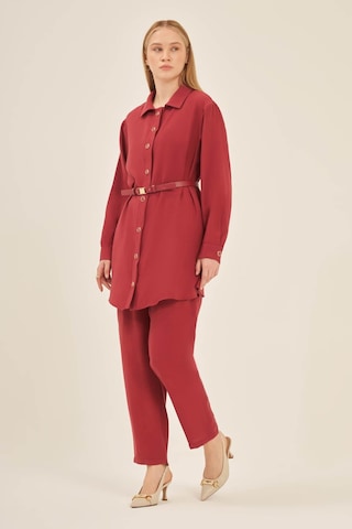 Ftz Women Kadın Pantolonlu Takım Bordo 31035 Bordo