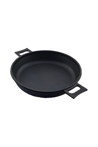 Tleps Kaplamasız Gerçek Demir Döküm Tava 26 CM