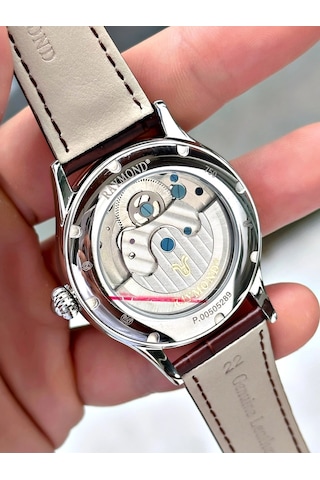 Raymond Diplomat Klips Otomatik Mekanizma Erkek Kol Saati Rose Gold 47955179