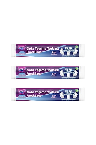 Gıda Kurban 7'li Taşima Torbası 70 X 90 Cm Üçlü Paket