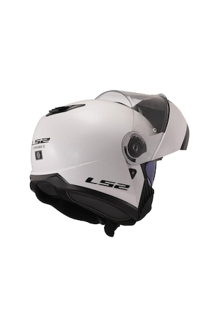 Ls2 Strobe 2 Çene Açılır Motosiklet Kaskı Beyaz