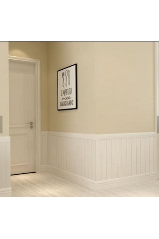 3d Lambiri Tahta Model 70x500cm Kendinden Yapışkanlı Duvar Kağıdı Esnek Köpük Panel Nw43 70x500cm