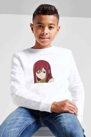 Tshirthane Anime Fairy Tail Glass Guild Emblem Baskılı Unisex Çocuk Beyaz S (534762725) Beyaz