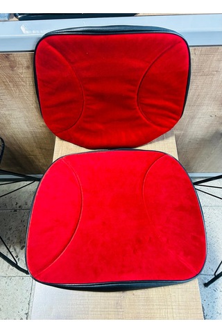 Massey Ferguson 240 Asgari Branda Ve Düz Kırmızı Koltuk Kılıfı Takım