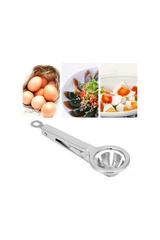 Geeroyoo 304 Paslanmaz Çelik Yumurta Kesici - Doğal Yumurta, Ördek Yumurtası Vb. İçin Uygun, Kolay Kullanım, Sağlıklı Ve Hijyenik, Asma Delikli Depolama Diğer