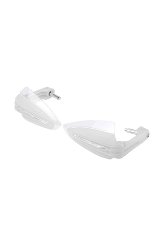 Lemestar Off-road Motosiklet Koruyucu El Koruması Led Gündüz Işığı Ve Sinyal Işığı İle Sağlam Abs Malzeme Beyaz 2 Adet