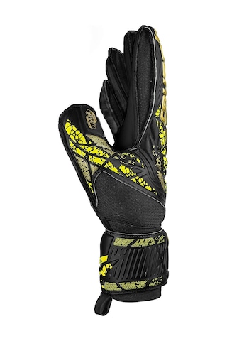 Reusch Attrakt İnfinity Finger Support 5470710 Kemikli Kaleci Eldiveni Sarı - Siyah