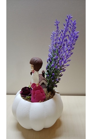 Öğretmenler Günü Hediyesi Kadın Ofis Çalışanına Yeni Iş Tebrik Ve Terfi Hediye Kabak Teraryum