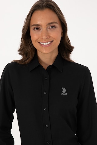 U.s. Polo Assn. Kadın Siyah Gömlek Basic 50307990-vr046 Siyah