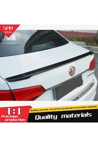Vw Jetta Bagaj Üstü Spoiler Yapışık Anatomik Abs Plastik 2011-