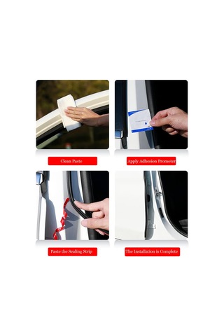 Araba Kapı Kenar Koruma 16ft/5m Evrensel B Araba Penceresi Kapısı İçin Kauçuk Salon Şerit Trim
