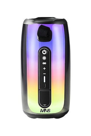 Pluse 7 Ses Bombası/360 Ledli Bluetooth Hoparlör/10saat Kesintisiz Oynatma/4q 15 W 1 Hoparlör