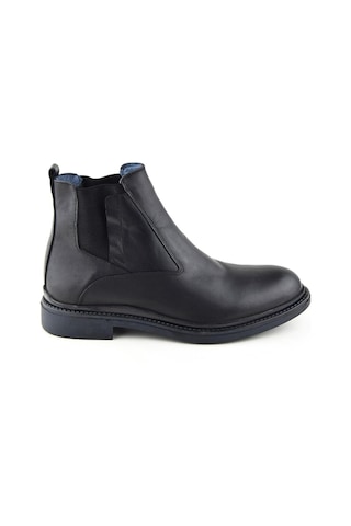 782 Siyah Bot Hakiki Deri