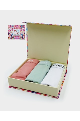 Gost Liria Spring Kadın Slip 3 Lü Paket - Çok Renkli Çok Renkli