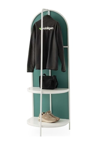 Mobilgen Askılıklı Boy Aynası Beyaz