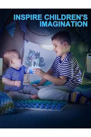 Goldenqian Çocuklar Için Unicorn Gece Lambası, 3d Gece Lambası, Uzaktan Kumanda İle 16 Renk Değişimi, Oda Dekoru, Çocuklar Kızlar Için Hediyeler Y3pbpn Siyah