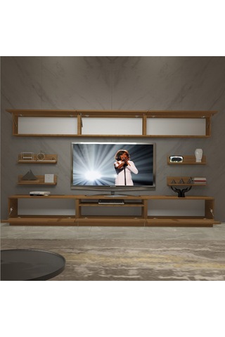 Decoraktiv Trendstyle 8y Slm Tv Ünitesi Tv Sehpası Ceviz