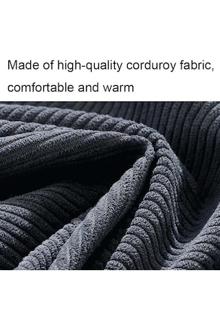 Pasifix Sonbahar ve Kış Gündelik Ceket Vintage Kadife Yaka Ceket 001