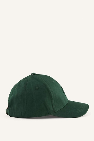 Defacto Erkek W Nakışlı Gabardin Cap Açık Yeşil Şapka G4800ax26smgn166 Yeşil-gn166